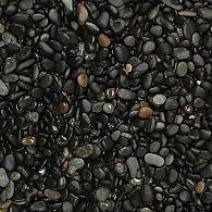 BigBag 1000 kg Beach Pebbles Black 8-16 mm