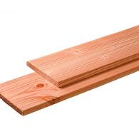 Douglas Plank 1 Zijde Geschaafd, 1 Zijde Fijnbezaagd 2,8 x 19,5 x 300 cm, Onbehandeld. [1011329] Wv